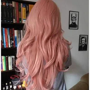 ✨MYLINN  28” PEACH PINK  WAVY LACE FRONT  WIG *NWT maxresdefault.jpg main image 4